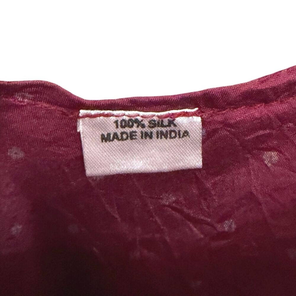 Silk tank tiered dress made in India - Picture 2 of 6